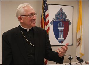 Bishop Leonard Blair at the Catholic Diocese of Toledo.