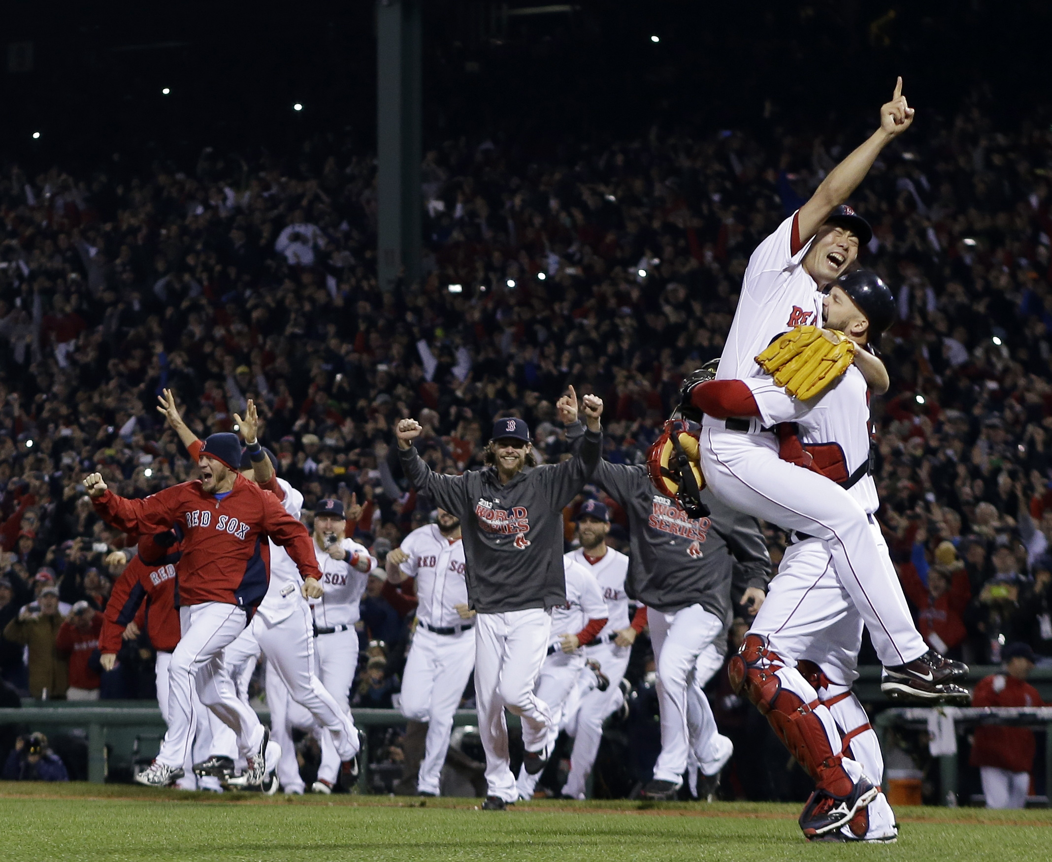 Image result for boston red sox win their first world series since 1918
