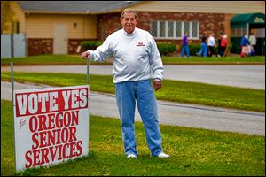 Oregon Senior Center Board Chairman Bob Marquette says the most pressing need at the moment is for a new van to assist seniors.  A five-year, 0.5-mill tax levy for the center will be on Tuesday’s ballot.