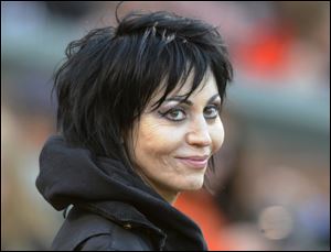 Singer and songwriter Joan Jett