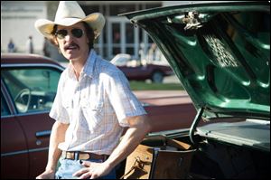 Matthew McConaughey plays Ron Woodroof in Jean-Marc Vallee's fact-based drama, ’Dallas Buyers Club.’