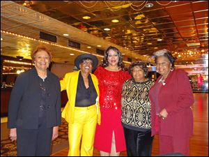 Members of the Toledo Club of The National Association of Negro Business and Professional Women’s Clubs, Inc. included, from left, Barbara tucker, north central district governor emeritus and district adviser, Sandra Coleman, national president emeritus and district treasurer, Denise Black-Poon, Toledo club president, and event chairmen Dee Bates and Clara Brank.