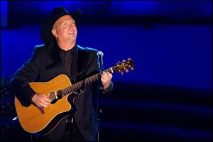 Garth Brooks performs onstage at the 42nd Annual Songwriters Hall of Fame Awards in New York.