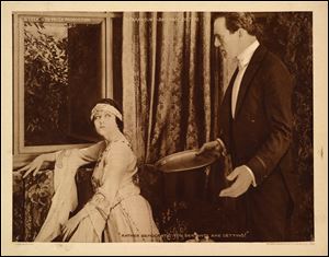 A scene from Cecil B. DeMille’s silent film 