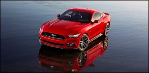 The 2015 Mustang. 