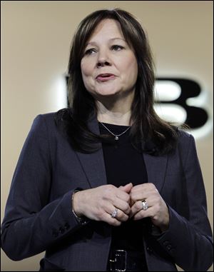 Mary Barra, a 33-year GM veteran, takes over as chief executive officer on Jan. 15. 