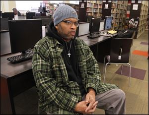 Curtis Houston, 42, is one of the nearly 2,400 people in Lucas County who will no longer be eligible to receive the federal emergency employment assistance.