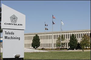 A 55-foot trailer that serves as high-tech rolling classroom visited Chrysler’s Toledo Machining plant Monday in Perrysburg Twp.