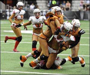 Cleveland Crush in action.