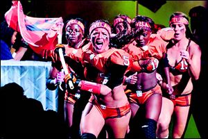 The Crush of the Legends Football League will soon play in Toledo.