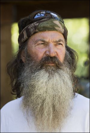 Phil Robertson from the popular A&E series 'Duck Dynasty.'