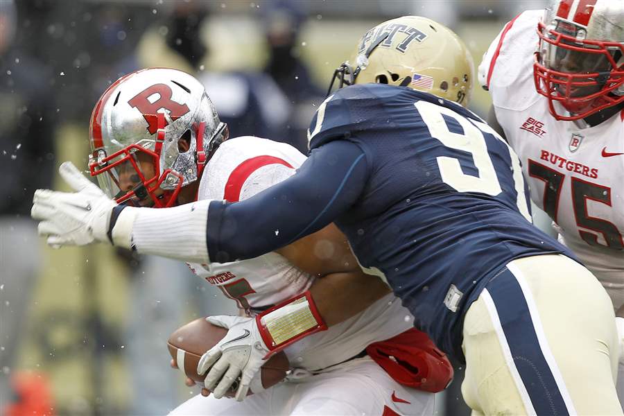 Pittsburgh’s Donald speaks softly but dominates on field The Blade