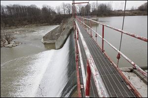 The Ballville Dam on the Sandusky River in Fremont is estimated to cost $8.5 million to remove and $8.9 million to $10.7 million to renovate.