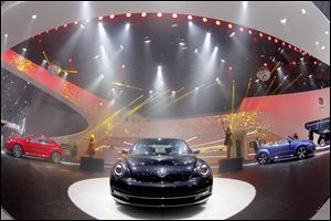 At last year’s show, 795,416 people saw this Volkswagen display, the most since 2004. The days of industrywide worries are over for this year’s edition as organizers prepare for at least 50 vehicles to make their worldwide debut when the show opens Saturday.