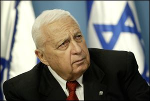 Ariel Sharon was elected prime minister in 2001, and despite his hardline views, led Israel’s historic withdrawal from the Gaza Strip in 2005.