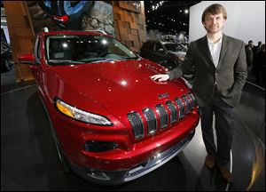 Jeep Chief Executive Officer Mike Manley says the Toledo-built Cherokee is being shipped to China, and will soon be sent to European showrooms as part of a sales push. The vehicle went on sale in October.