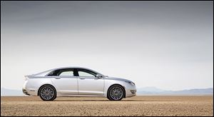 The 2013 Lincoln MKZ hybrid. Its MKZ sedan made up 40 percent of its sales last year, and Lincoln pins its hopes on the MKC.