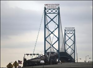 The Ambassador Bridge.