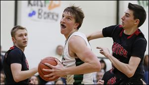 R.J. Coil, a 6-foot-9 senior who will play at Marist College, averages 14.9 points, 8.4 rebounds, and 2.7 blocked shots. 