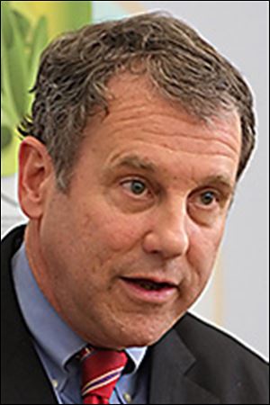 U.S. Sen. Sherrod Brown of Ohio petitions Senate leaders to keep mail processing centers open.