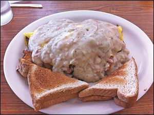 Country omelet at Mama’s Kitchen.