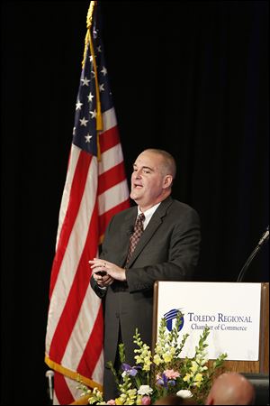 Entrepreneur Steven S. Little told the Toledo Regional Chamber of Commerce at its annual meeting that the city is primed for growth, with a skilled work force and a proven business infrastructure.