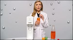 SodaStream’s ad features “Her” actress Scarlett Johansson promoting its at-home soda maker.