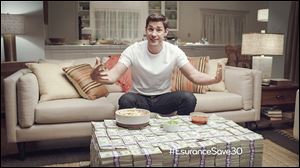 An Esurance ad that aired just after the Super Bowl offered to give away $1.5 million, which the firm said it saved by buying air time after the big football game, rather than during the contest.