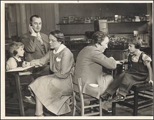 Toledo Hearing and Speech Center staff members test Toledo Public School students in 1938. The center has been a fixture in the community for nearly a century. 