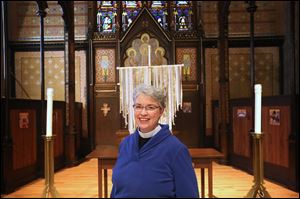 The Rev. Elizabeth Hoster is the Rector at Trinity Episcopal Church in downtown Toledo.