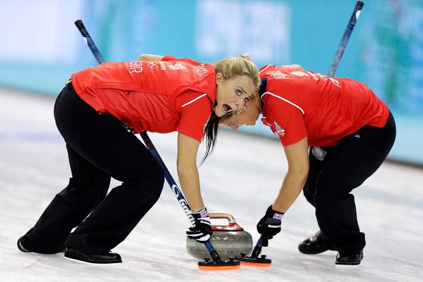 Sochi-Olympics-Curling-Women-GB-VS-US