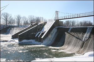 The Ballville Dam was originally built to provide hydroelectric power. A public forum on Wednesday will discuss the future of the 100-year-old dam.