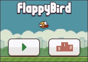 Downloaded games like 'Doodle Jump' and 'Flappy Bird' try and keep people at the addiction point with varying levels of difficulty as you play.