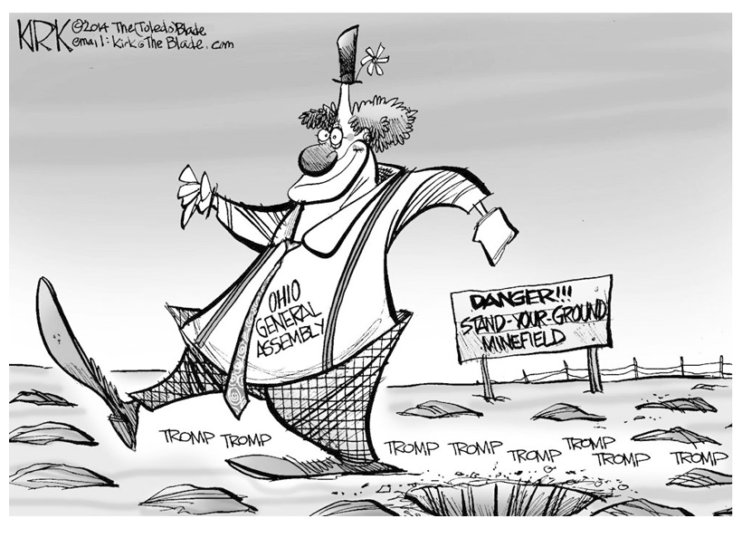 Kirk 'Stand Your Ground' Law in Ohio The Blade