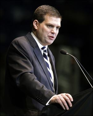 Jay Paterno told party officials Thursday that he will seek the Democratic nomination for lieutenant governor in Pennsylvania.