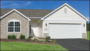 This charming model home offers affordable, low-maintenance living in a quiet, serene setting.