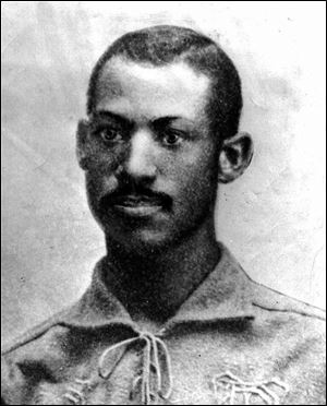 Moses Fleetwood Walker was a catcher who played for the Toledo Blue Stockings in the 1880s.