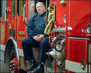 Oregon Fire Chief Ed Ellis, in Fire Station 1, was hired to take over the post as chief in 2010 to deal with a department that was suffering from low morale, Mayor Mike Seferian said.