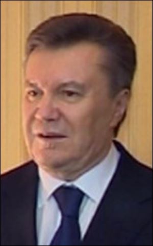 Ukraine President Viktor Yanukovych