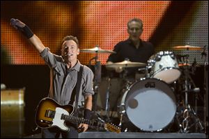 Bruce Springsteen performs during the Rock in Rio music festival in Rio de Janeiro in September.