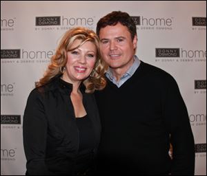 Debbie and Donny Osmond launched the Donny Osmond Home Collection during the Las Vegas Furniture Market. 