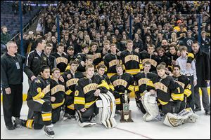 Northview's hockey team finished its season as co-state champions after tying Cleveland St. Ignatius in a seven overtime championship game on Saturday.