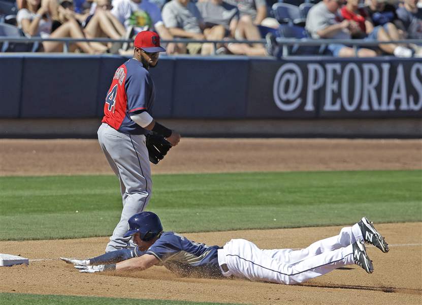 Indians-Padres-Spring-Baseball