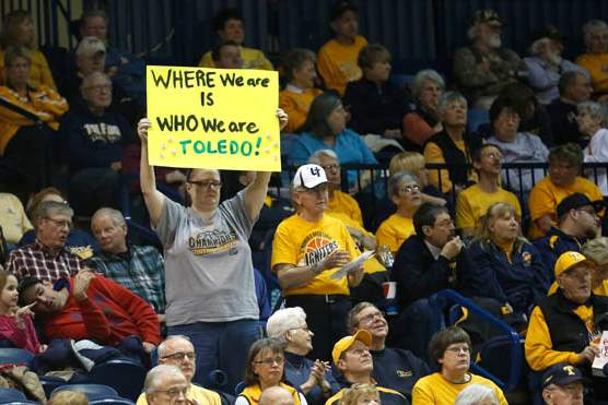 A-fan-holds-up-a-sign-in-support-of-Toledo