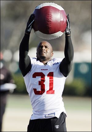 Donte Whitner, who played at Ohio State and is a Cleveland native, signed with the Browns.