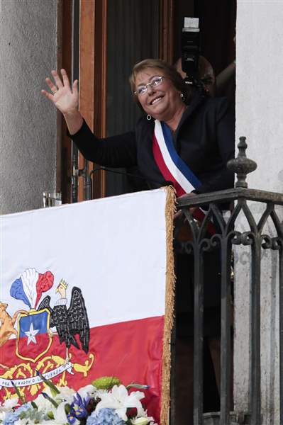 Chile-Bachelet-Inauguration