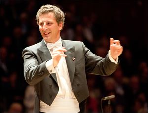 Giordano Bellincampi will conduct the Toledo Symphony Classics concerts at 8 p.m. March 21 and 22 in the Peristyle.