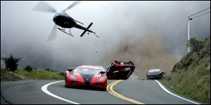 A race scene from ‘Need For Speed.’