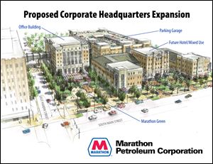 Marathon Petroleum Corporation (MPC) has decided to embark on a multi-year project to expand and enhance its corporate offices in Findlay.