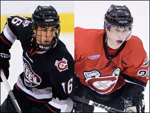Jake Chelios and Dean Chelios signed with the Toledo Walleye.